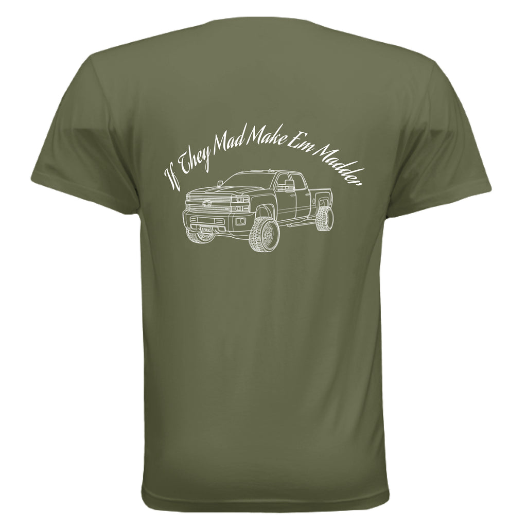 MILITARY GREEN - BACK