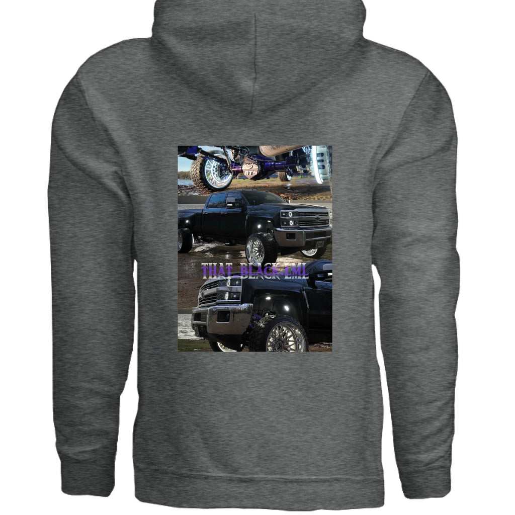 Charcoal Heather - BACK