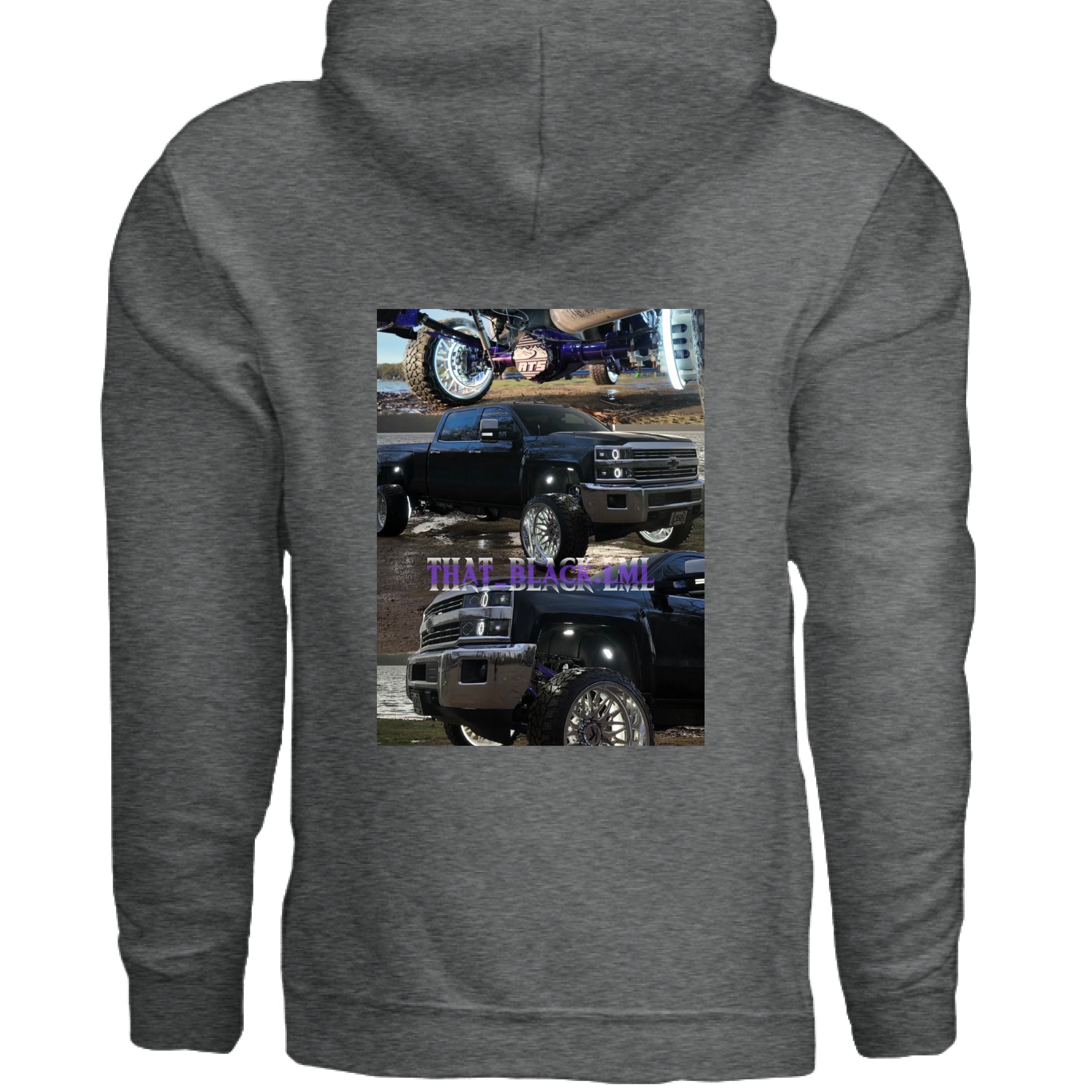 Charcoal Heather - BACK